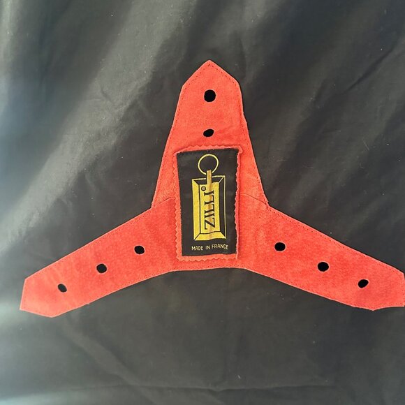 Rare Vintage Zilli Luxury Garment Bag for Travel Black and Red - Picture 6 of 11